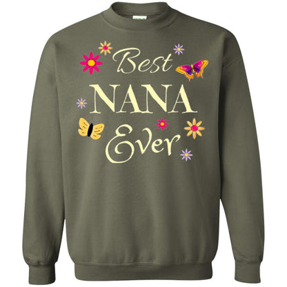 Best Nana Ever T-shirt Military Green