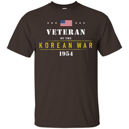 Veteran Of The Korean War 1954 T-shirt Dark Chocolate