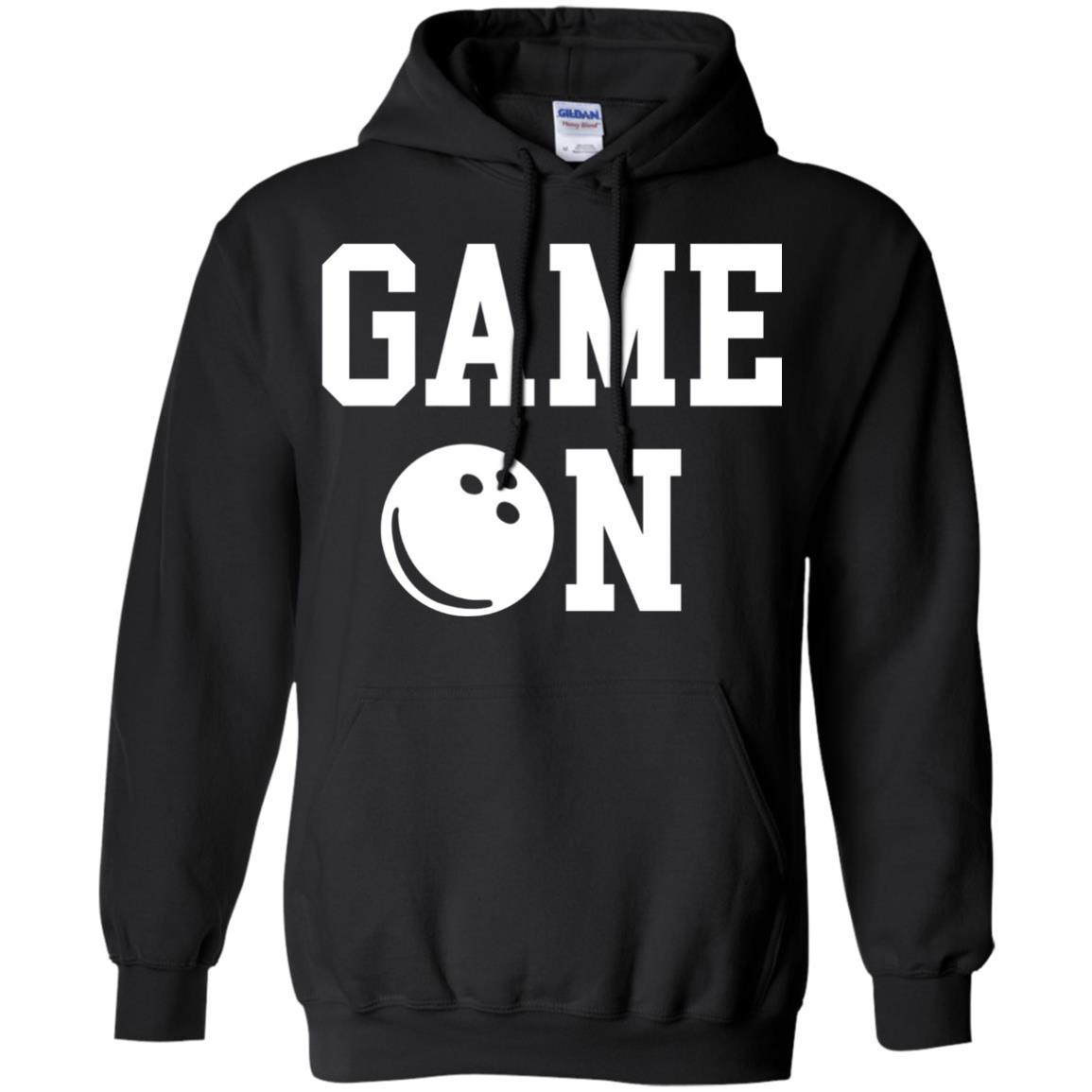 Bowler T-shirt Game On Bowling T-shirt Black