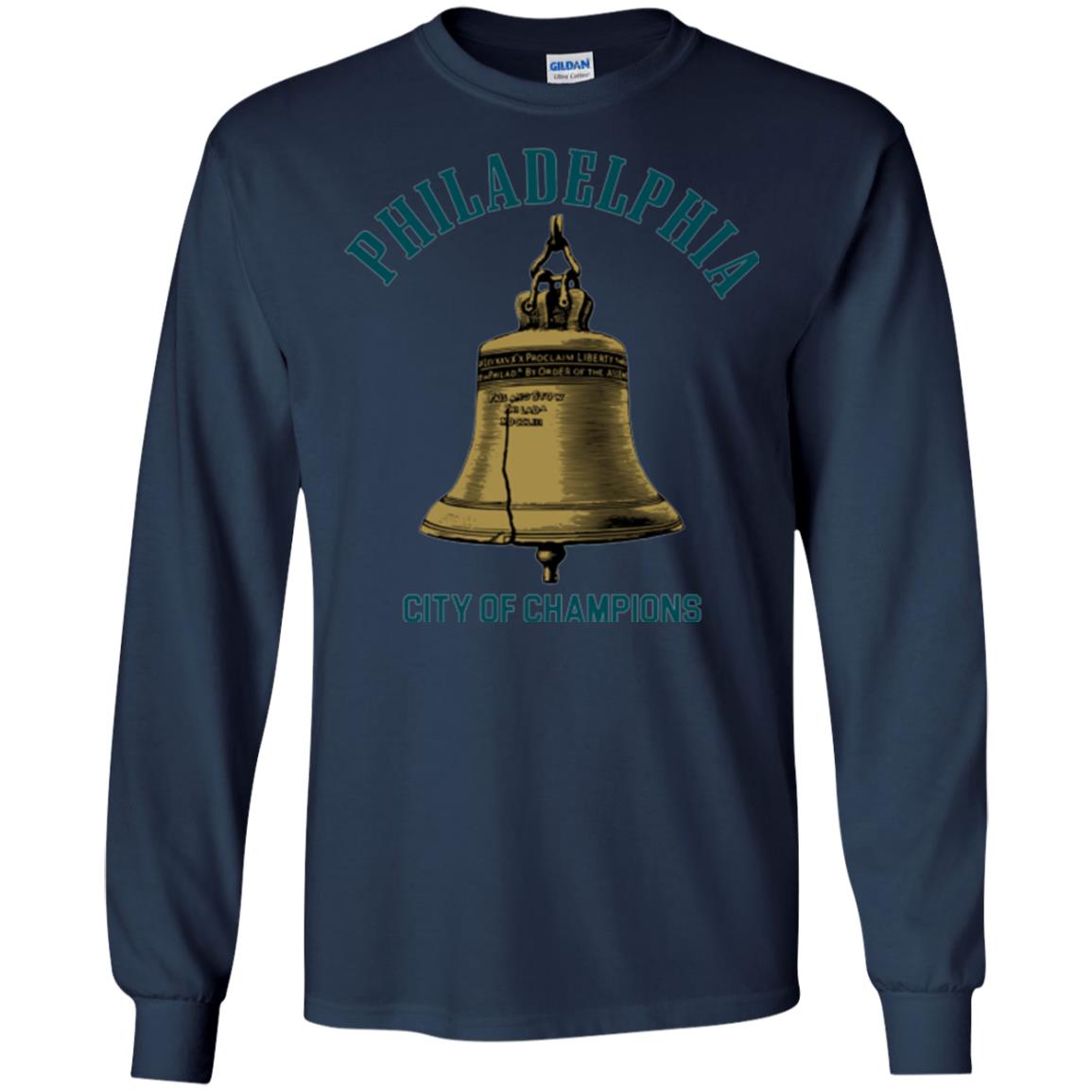 Football T-shirt Philadelphia City Of Champions Navy