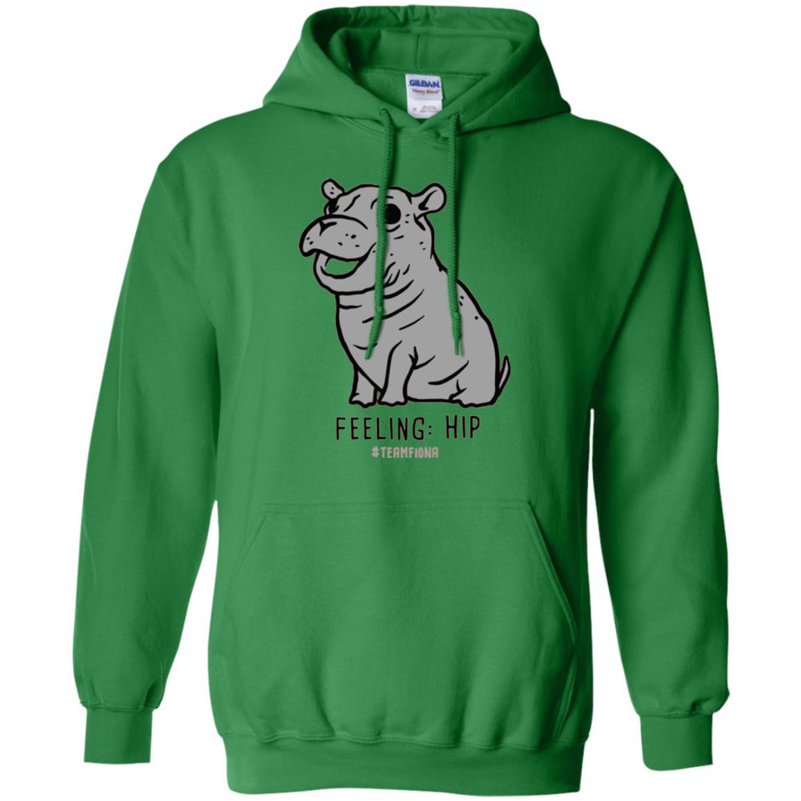 Fiona Hippo Lover T-shirt The Hippo Feeling Hip #teamfiona Irish Green
