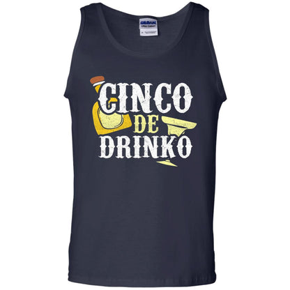 Cinco De Mayo Drinko Celebration T-shirt Navy