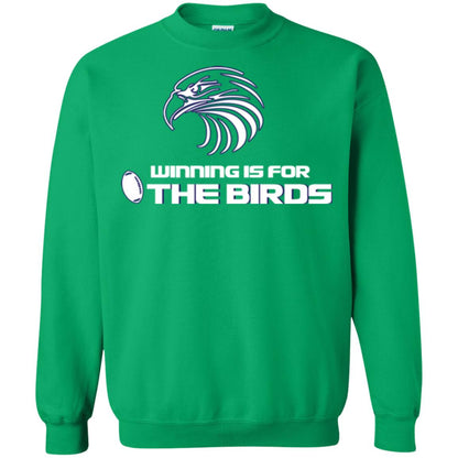Football T-shirt Winning Is For The Birds Irish Green