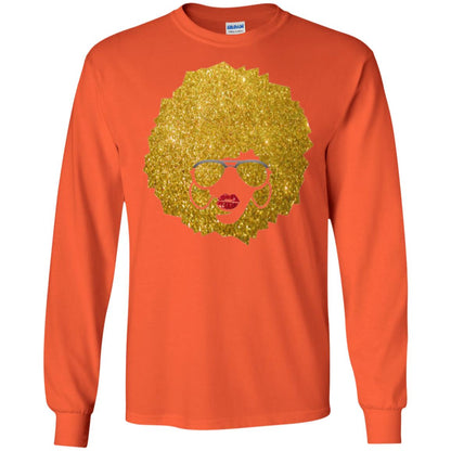 Black Girl Magic T-shirt Black Lives Matter African Pride Orange