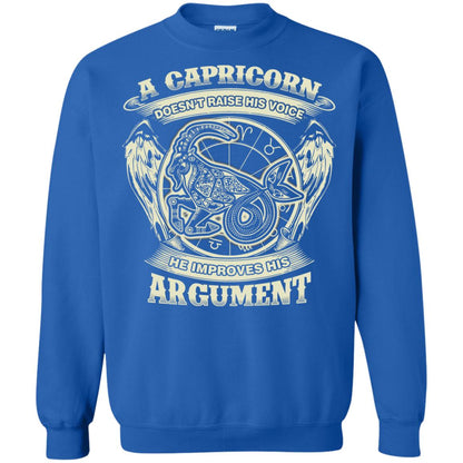 Capricorn Dosent Raise His Voice He Improve His Argument Royal