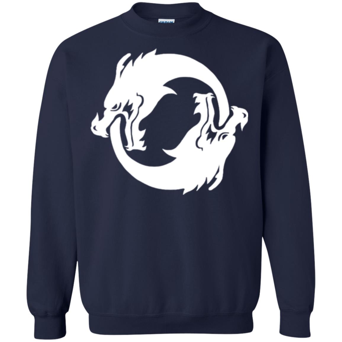 Dargon Lovers T-shirt Overwatch Hanzo Seal Spray Navy