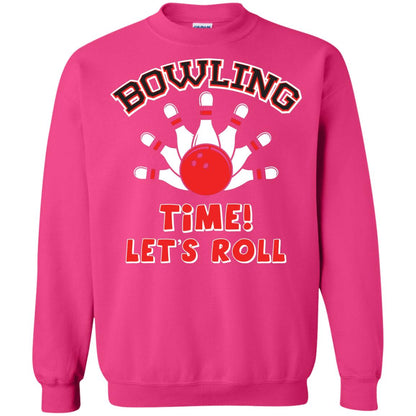 Bowling Lover T-shirt Time Let’s Roll Heliconia