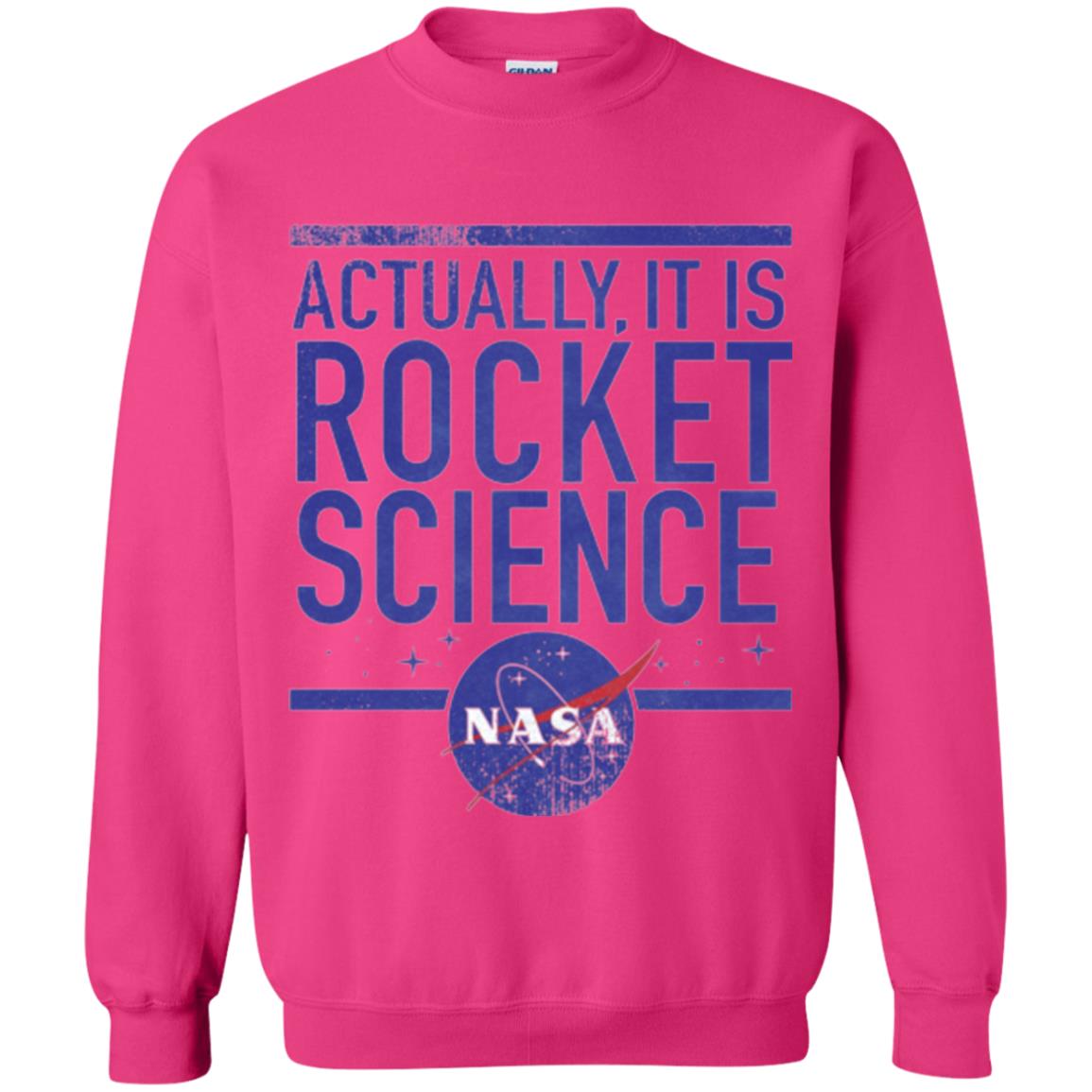 Science T-shirt Actually It Is Rocket Science Graphic Heliconia