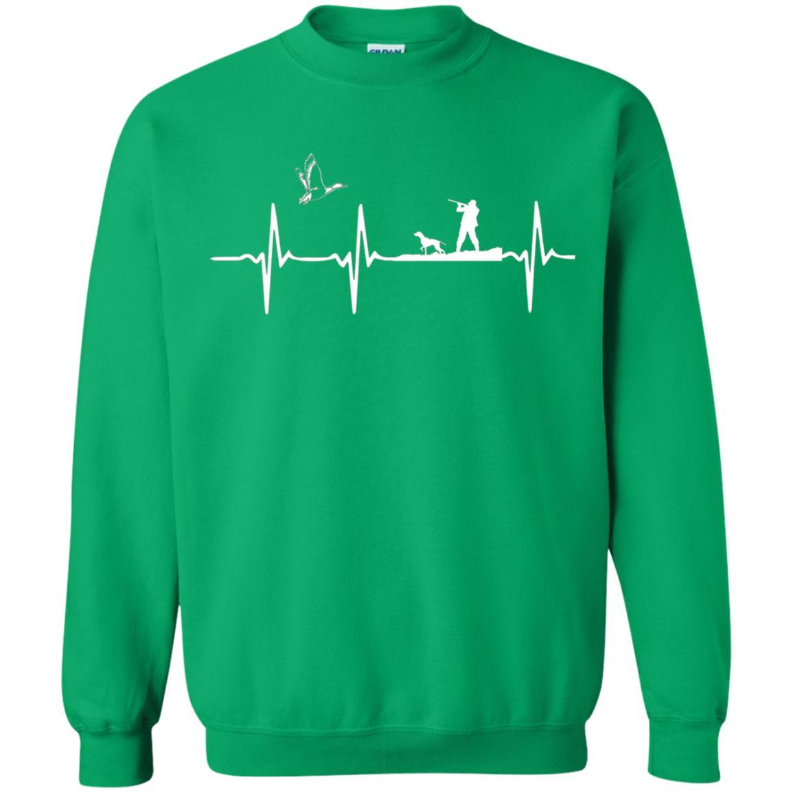 Hunter T-shirt Duck Hunting Waterfowl Irish Green