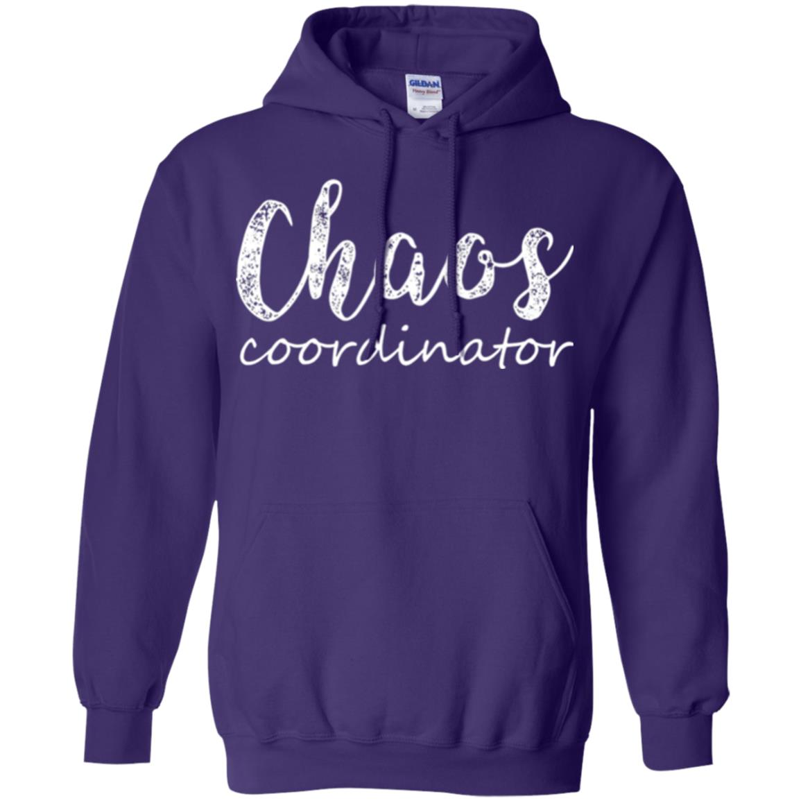 Chaos Coordinator T-shirt Mothers Day Gift Shirt Purple