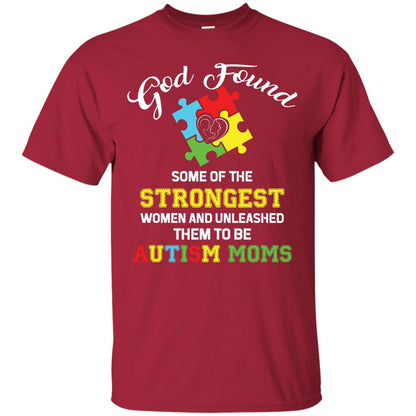 And Unleashed Them To Be Autism Moms Autism Shirt For Mom Cardinal