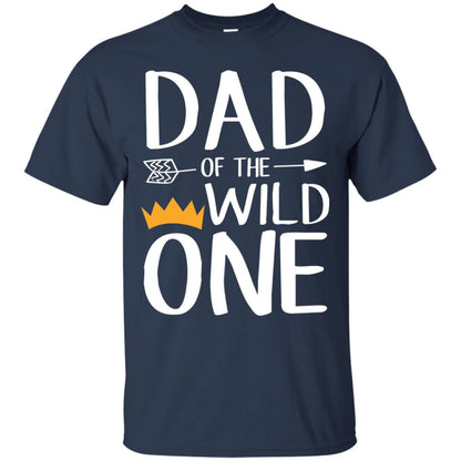Dad Of The Wild One Thing 1st Birthday Shirt Navy