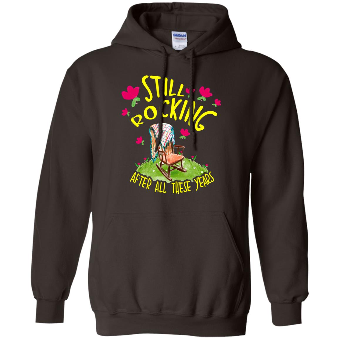 Still Rocking After All These Years T-shirt Dark Chocolate