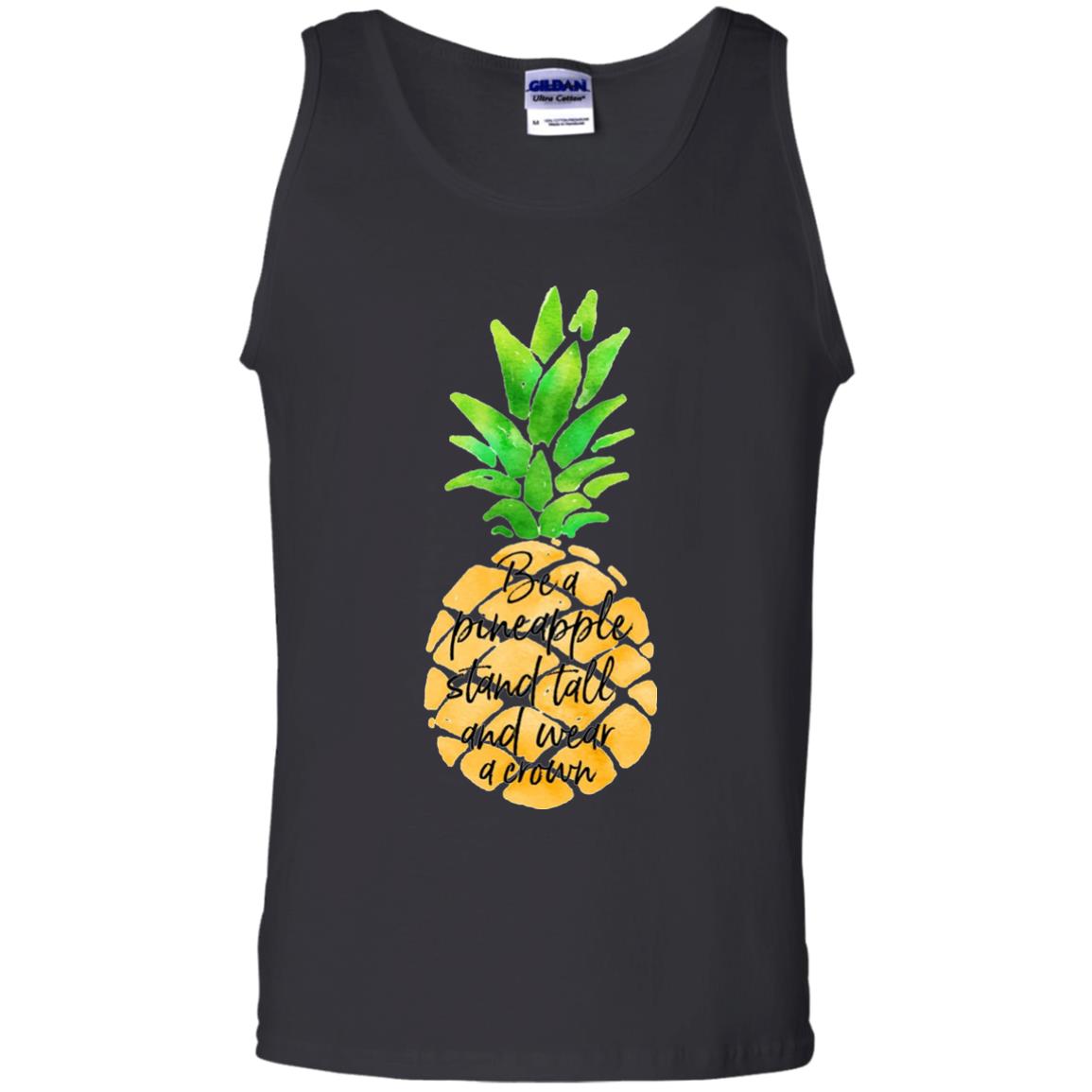 Funny Pineapple T-shirt Black