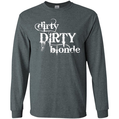 Dirty Dirty Blonde T-shirt Dark Heather