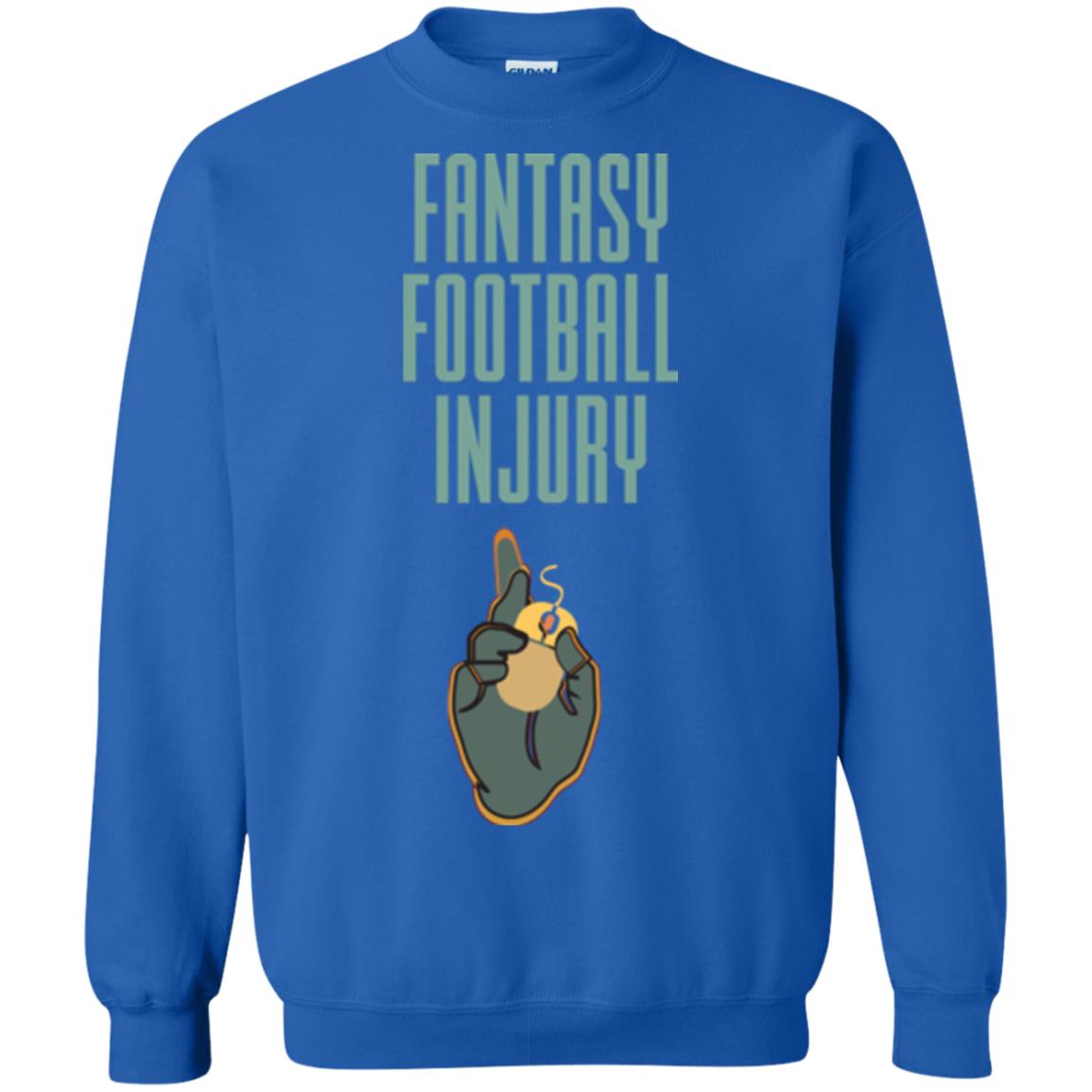 Gamer T-shirt Fantasy Football Injury Royal