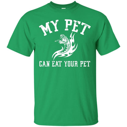 My Pet Can Eat Your Pet Snack Lover T-shirt Irish Green