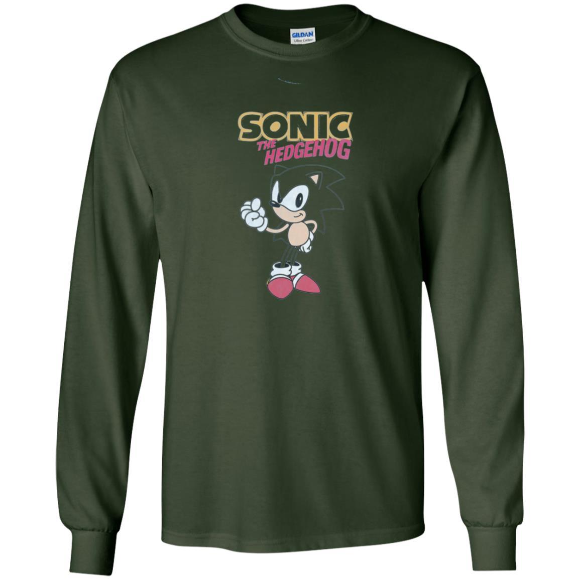 Movie T-Shirt Sonic The Hedgehog Forest Green