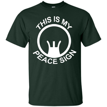 This Is My Peace Sign Shirt Forest