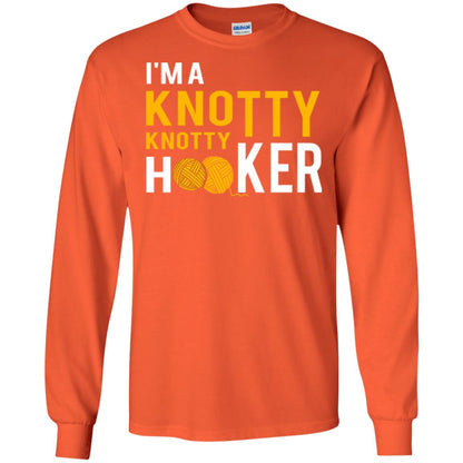 I'm A Knottyknotty Hooker T-shirt Orange