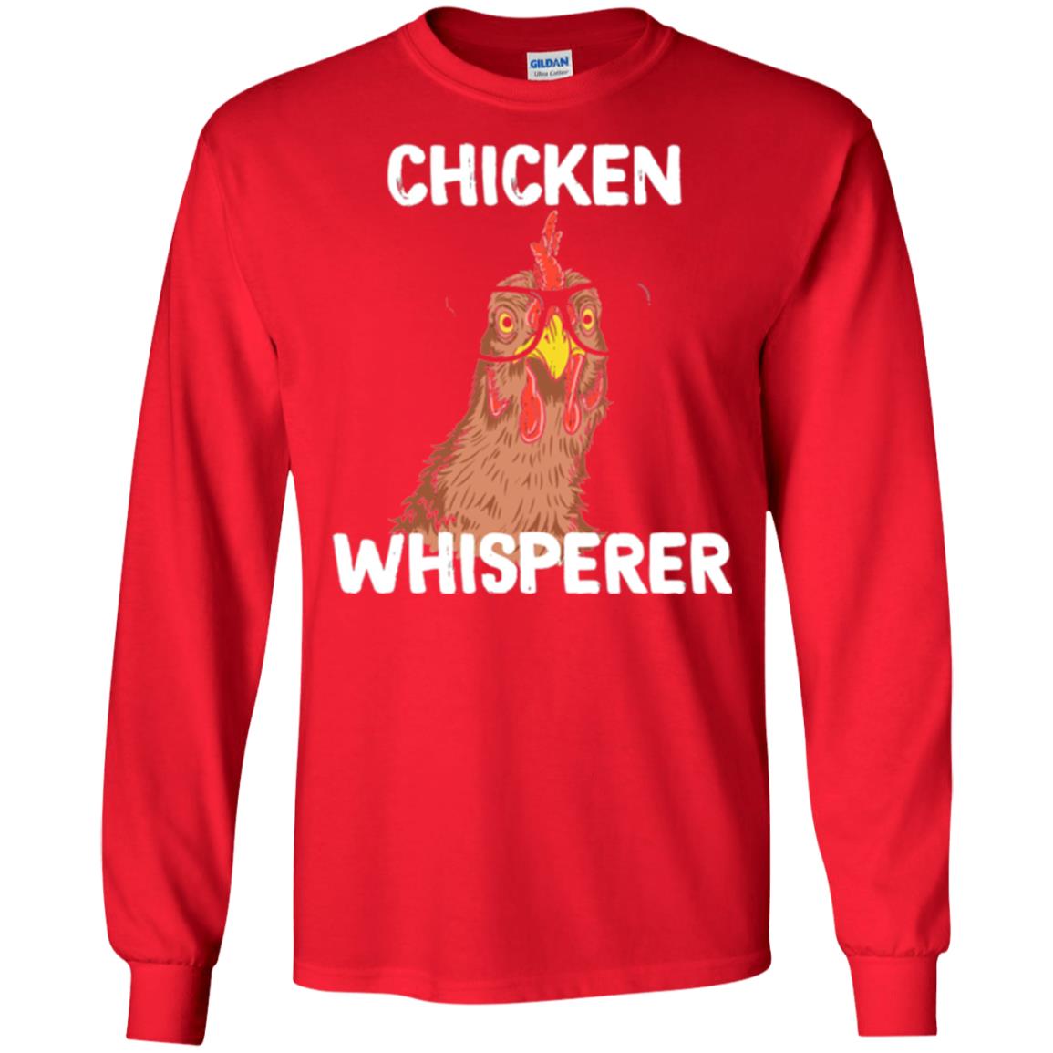 Chicken T-shirt Whisperer Red