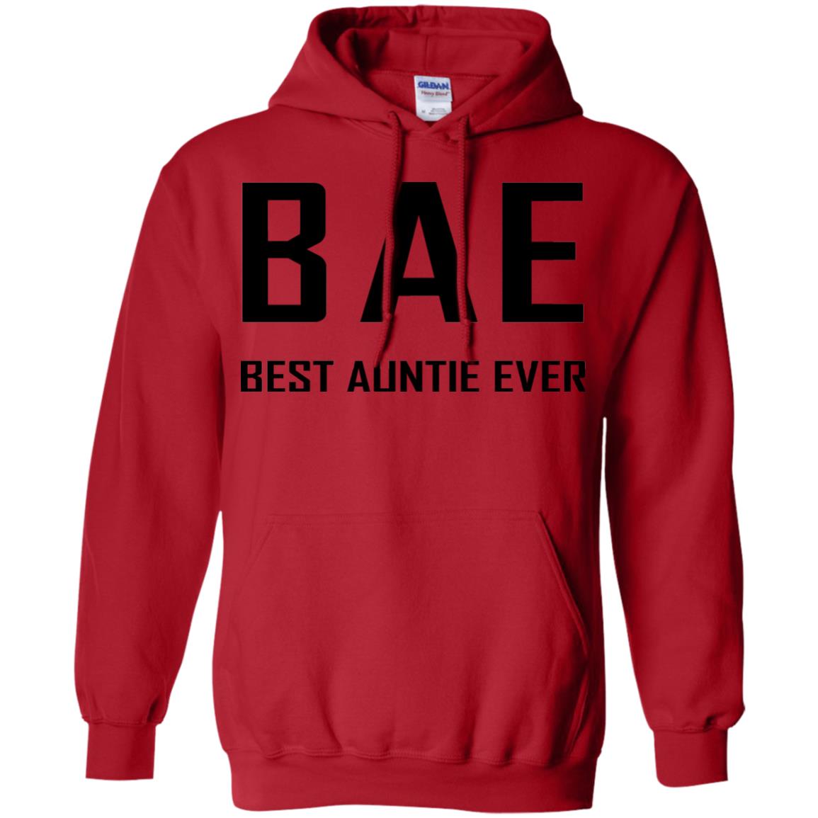 Best Aunt Ever Family Shirt Red