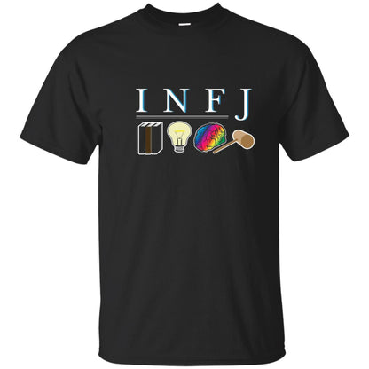 Infj Personality T-shirt Black