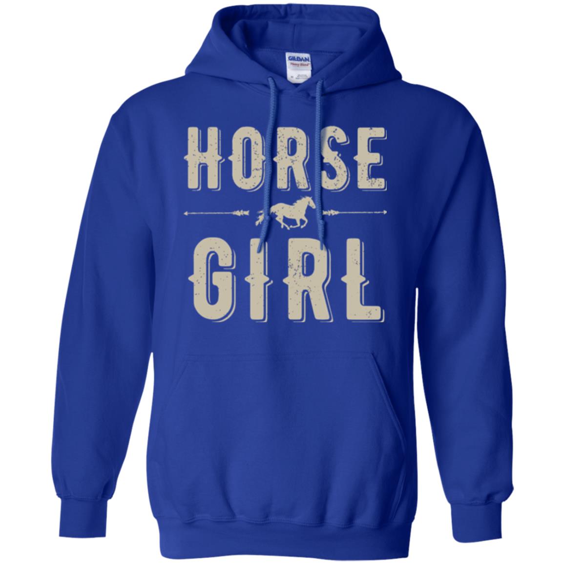 Horse Girl T-shirt Royal
