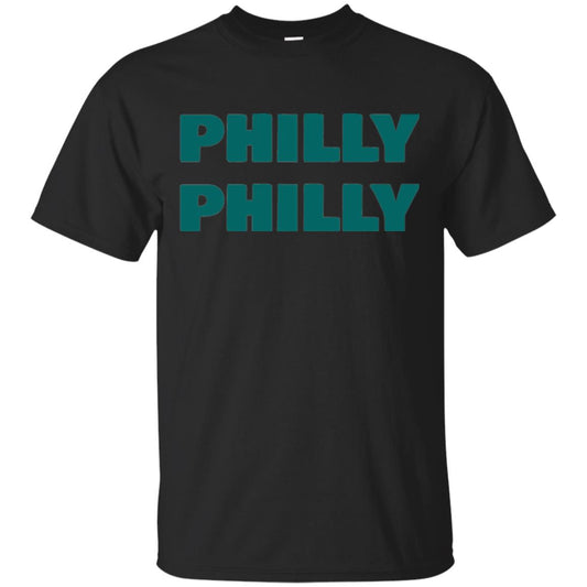 Football Lover T-shirt Philly Philly Philadelphia T-shirt Black