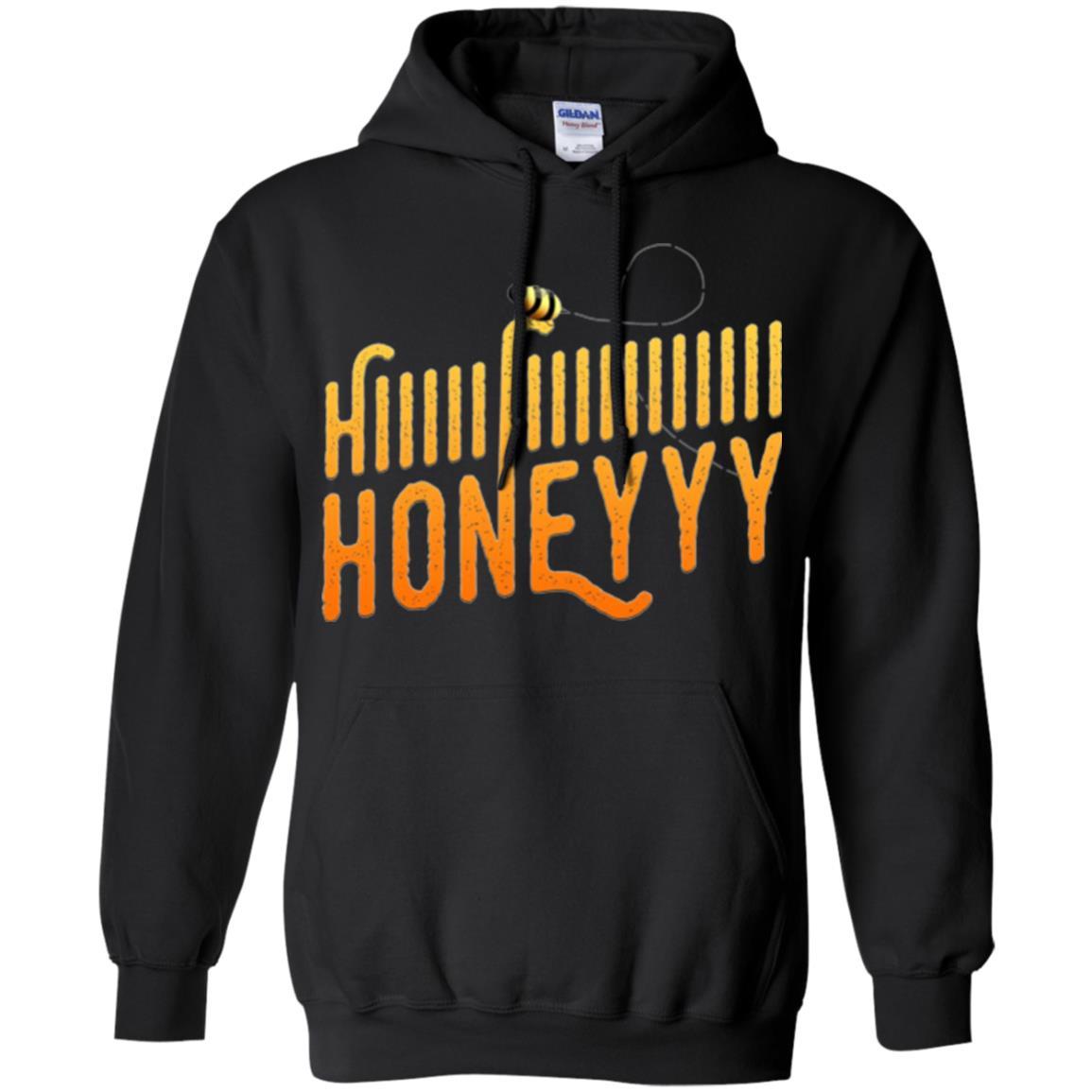 Bee T-shirt Hi Honey T-shirt Black