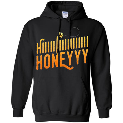 Bee T-shirt Hi Honey T-shirt Black