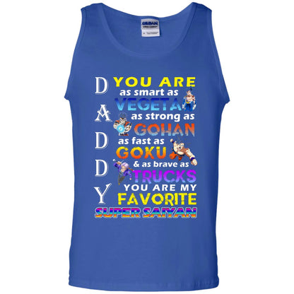 You Are As Smart As Vegeta Daddy T-shirt Royal