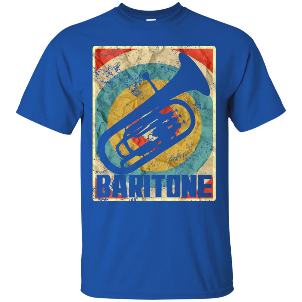 Vintage Baritone Horn T-shirt Royal