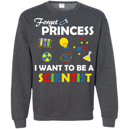 Forget Princess I Want To Be A Scientist Dark Heather