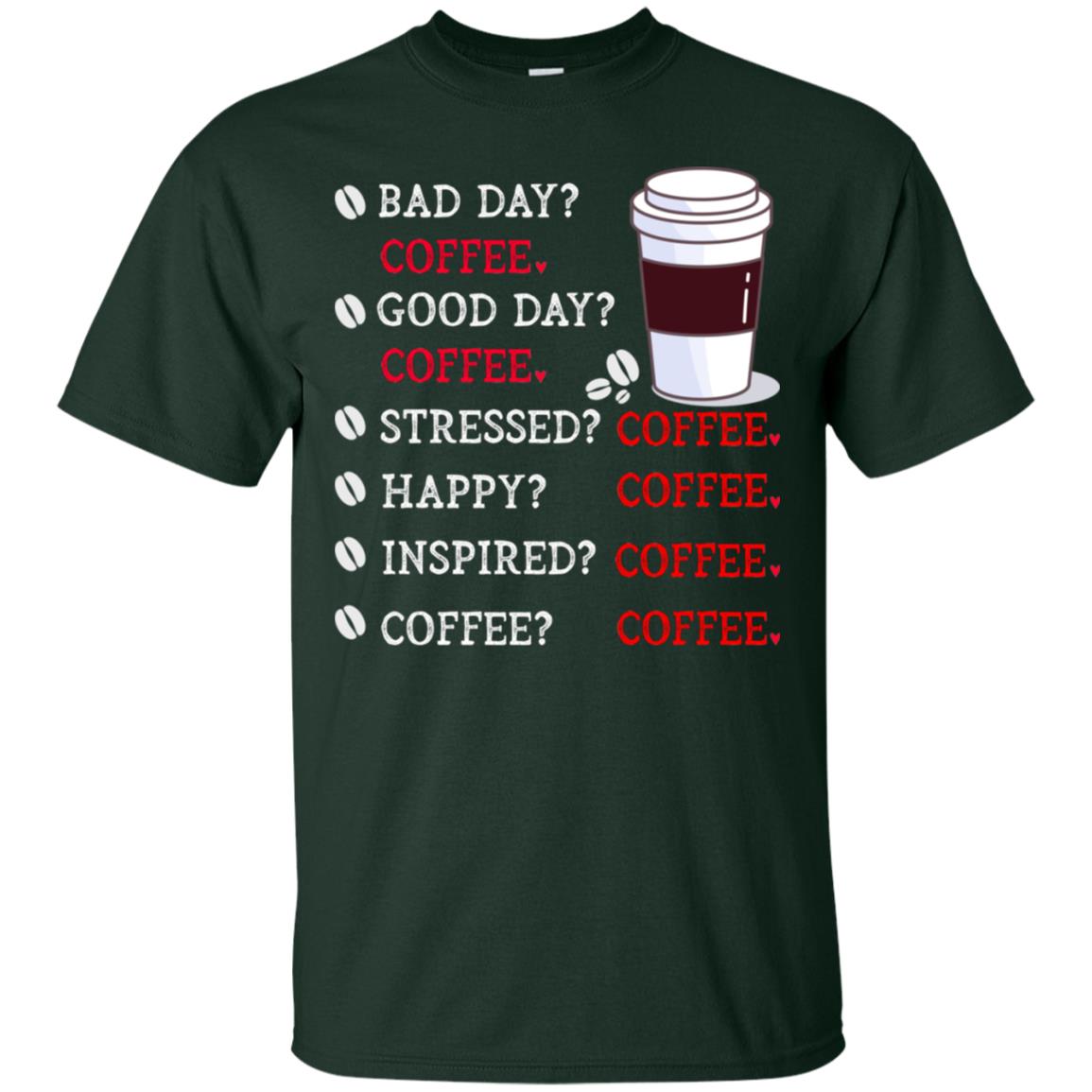 Coffee Idea Gift Shirt For Mens Womens Forest