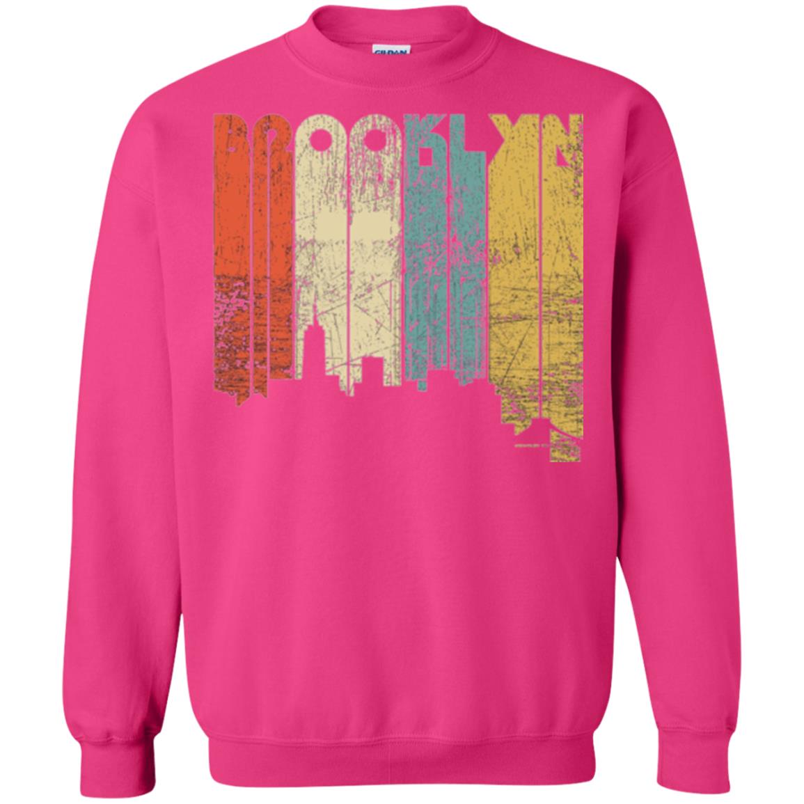 Brooklyn City New York State Vintage T-shirt Heliconia