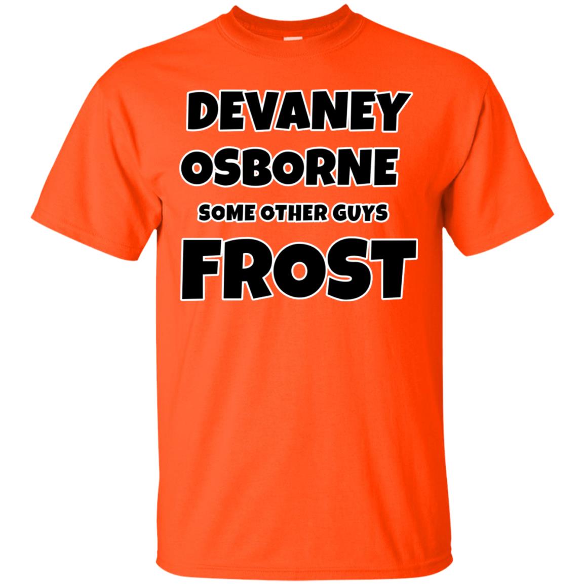Devaney Osborne Some Other Guys Frost T-shirt Orange
