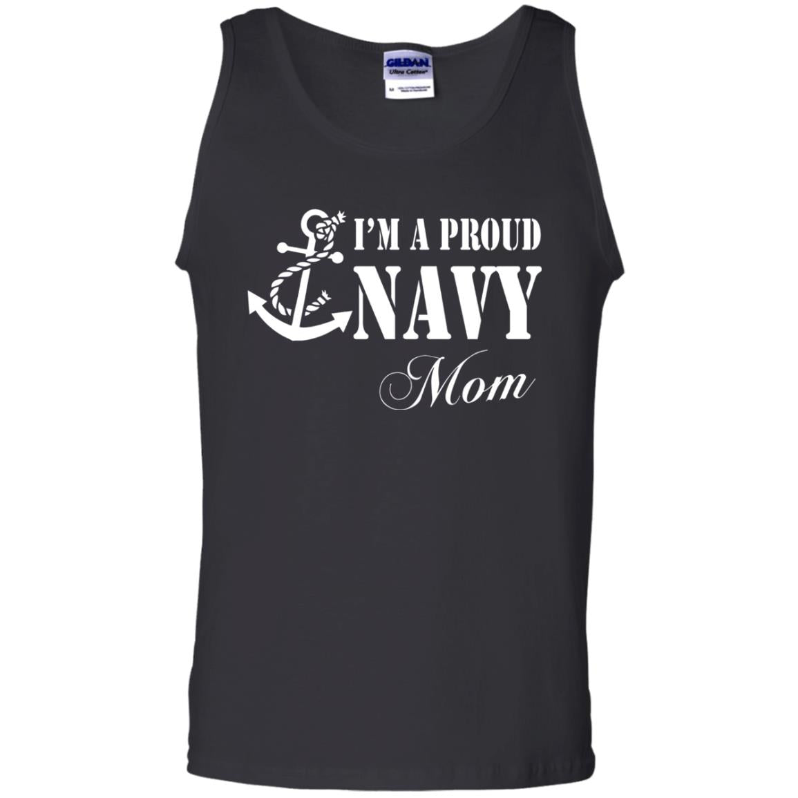 Pride Military Mother Shirt Im A Proud U.s. Navy Mom Black