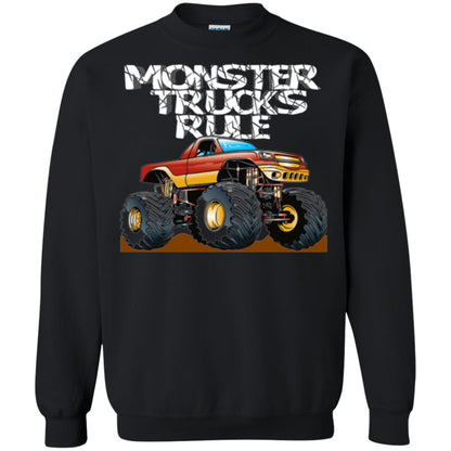 Monster Trucks Rule T-shirt Black