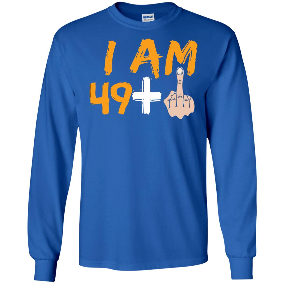 50th Birthday Funny T-shirt I Am 50 Years Old Royal