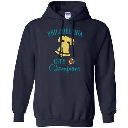 Football Lover T-shirt Philadelphia City Of Champion Navy