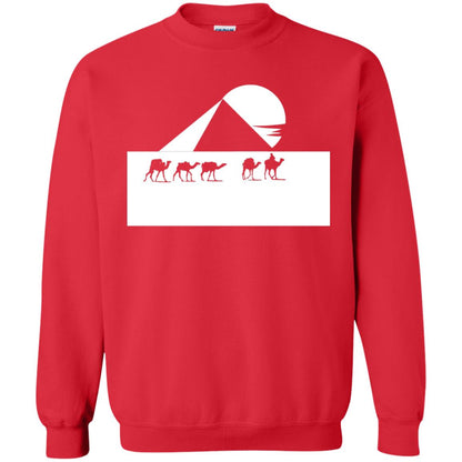 Egyptian Great Pyramid Of Giza T-shirt Red