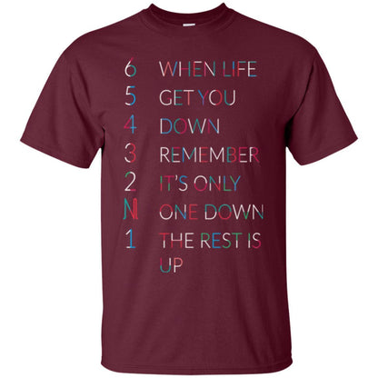 Motorcycles T-shirt 65432n1 Gear T-shirt Maroon