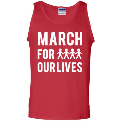 March For Our Lives Anti Gun T-shirt Red
