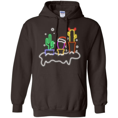 Cactus Merry X-mas Gift Shirt Dark Chocolate