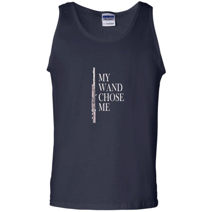 Flute Lover T-shirt My Wand Chose Me Navy