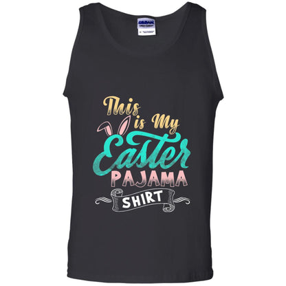 Easter T-shirt This Is Easter Pajama Shirt Black
