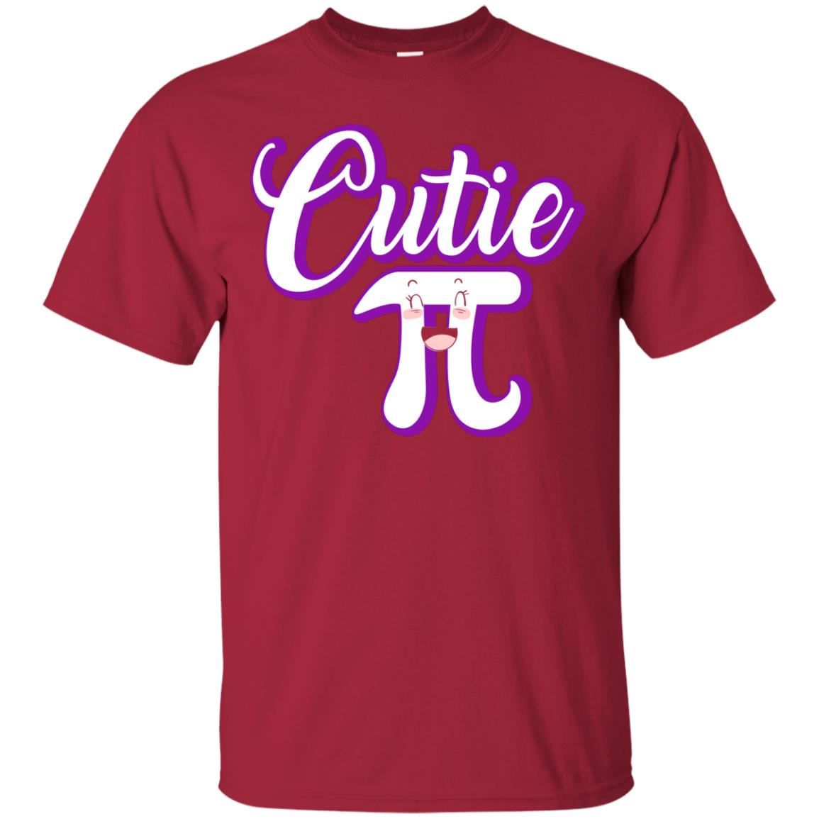 Cutie Pi Math Teacher T-shirt Cardinal