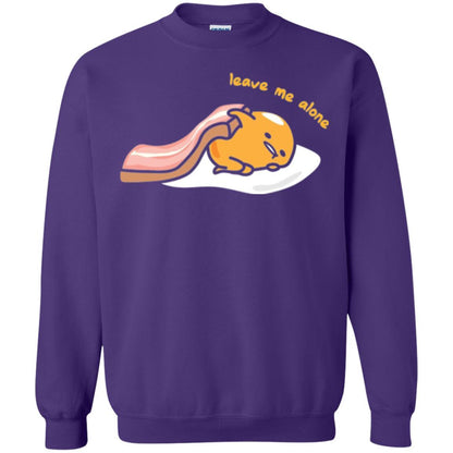 Film T-shirt Gudetama Leave Me Alone Purple