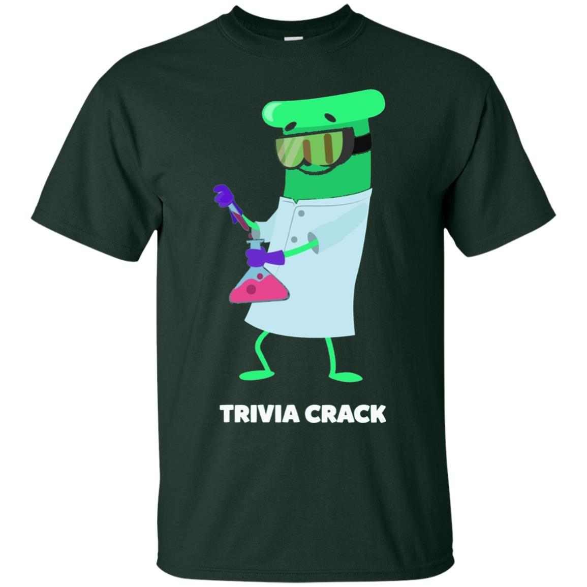Cute Trivia Crack Scientist Al T-shirt Forest